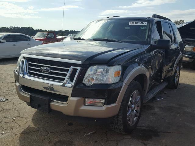 1FMEU64E68UA55507 - 2008 FORD EXPLORER E BLACK photo 2