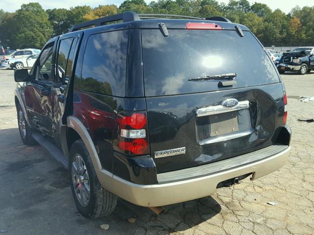 1FMEU64E68UA55507 - 2008 FORD EXPLORER E BLACK photo 3