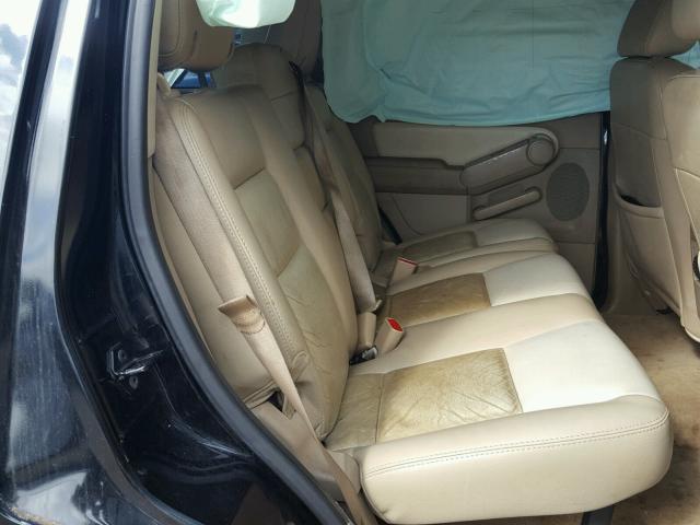 1FMEU64E68UA55507 - 2008 FORD EXPLORER E BLACK photo 6