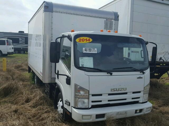 JALC4W160E7000424 - 2014 ISUZU NPR HD WHITE photo 1