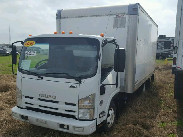 JALC4W160E7000424 - 2014 ISUZU NPR HD WHITE photo 2