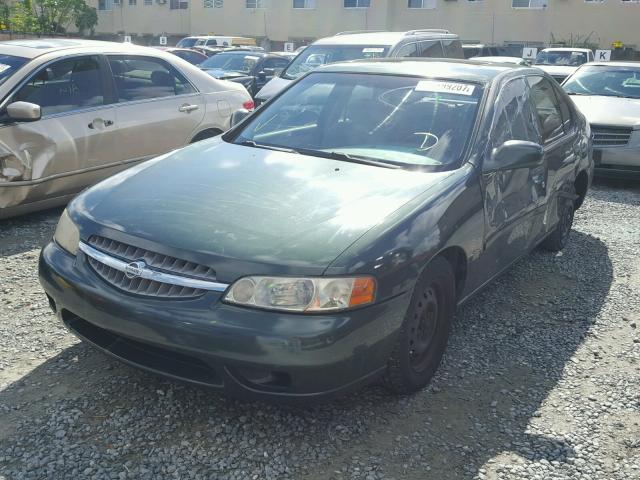 1N4DL01D01C139044 - 2001 NISSAN ALTIMA XE GREEN photo 2