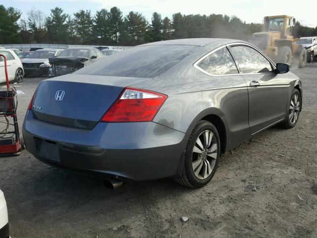 1HGCS1B79AA006495 - 2010 HONDA ACCORD EX GRAY photo 4