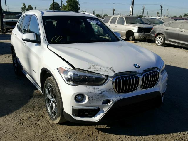 WBXHU7C36J5H39308 - 2018 BMW X1 SDRIVE2 Ақ фото 1
