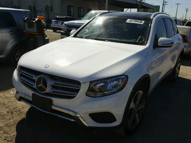 WDC0G4JB5GF028994 - 2016 MERCEDES-BENZ GLC 300 WHITE photo 2