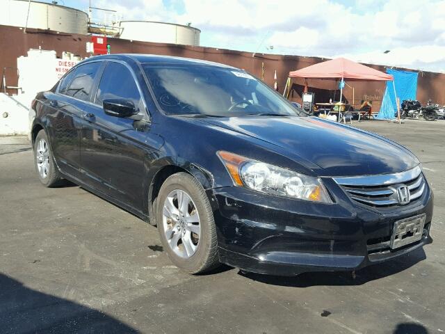 1HGCP2F64CA187114 - 2012 HONDA ACCORD SE BLACK photo 1