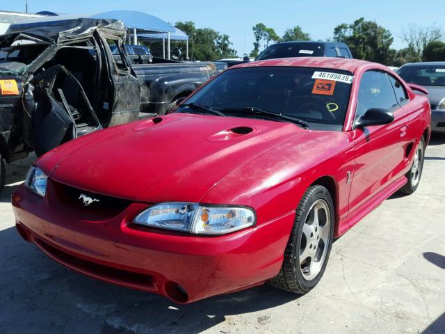 1FALP47V4VF158885 - 1997 FORD MUSTANG CO RED photo 2