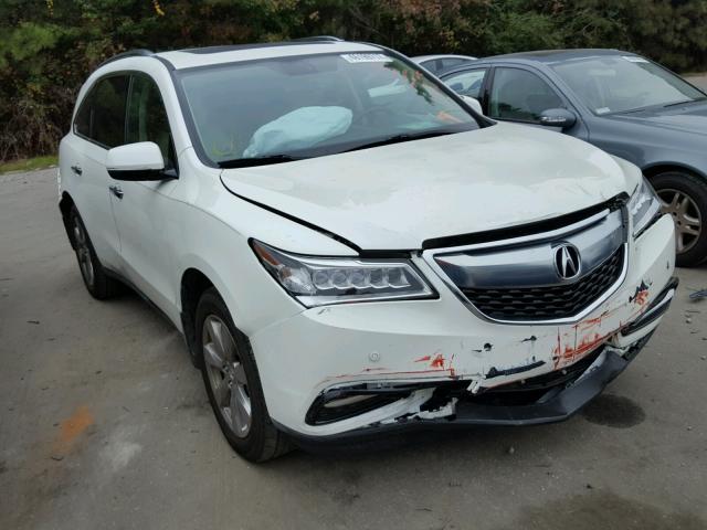 5FRYD4H89FB004792 - 2015 ACURA MDX ADVANC 白色 照片 1