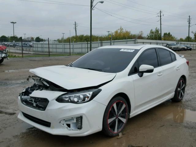 4S3GKAL69H1606188 - 2017 SUBARU IMPREZA SP WHITE photo 2