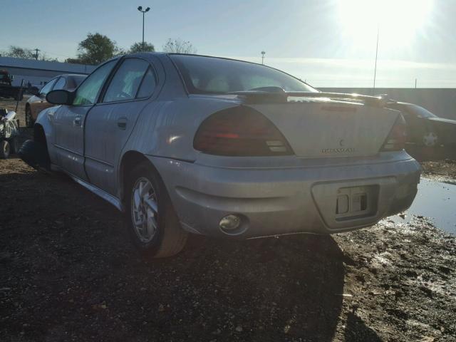 1G2NF52E04M704325 - 2004 PONTIAC GRAND AM S 银色 照片 3