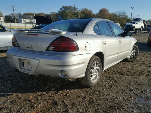 1G2NF52E04M704325 - 2004 PONTIAC GRAND AM S 银色 照片 4