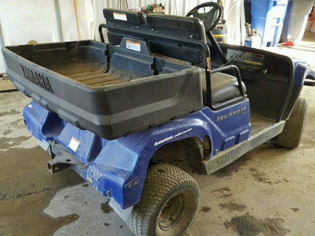 5Y4JW41Y04A000926 - 2004 YAMAHA PRO HAULER BLUE photo 4