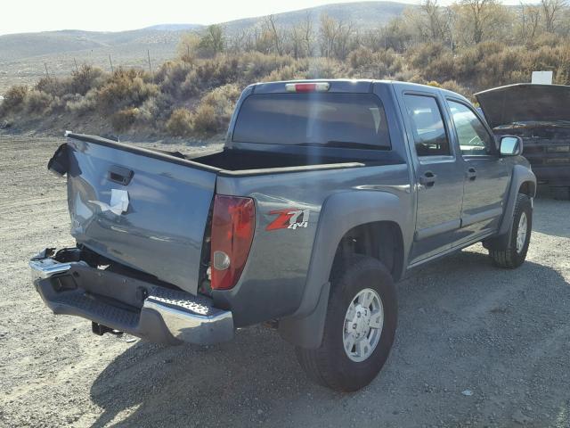 1GCDT136868206546 - 2006 CHEVROLET COLORADO GRAY photo 4