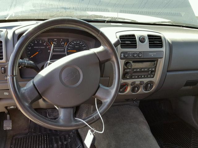 1GCDT136868206546 - 2006 CHEVROLET COLORADO GRAY photo 9