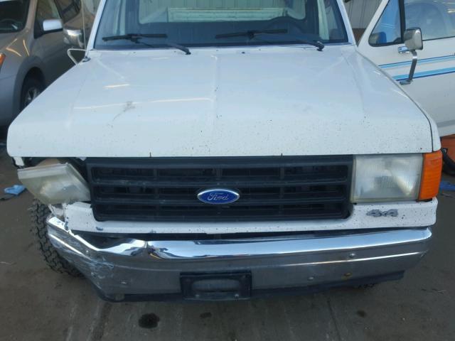 1FTEF14N2HKA43531 - 1987 FORD F150 WHITE photo 7