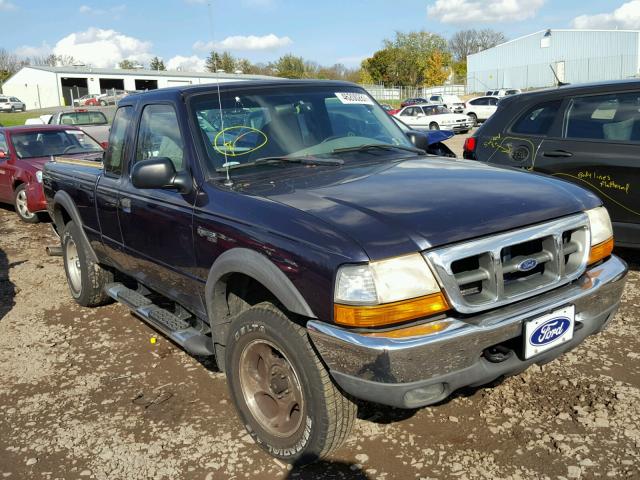 1FTZR15XXYTA21425 - 2000 FORD RANGER SUP BLUE photo 1