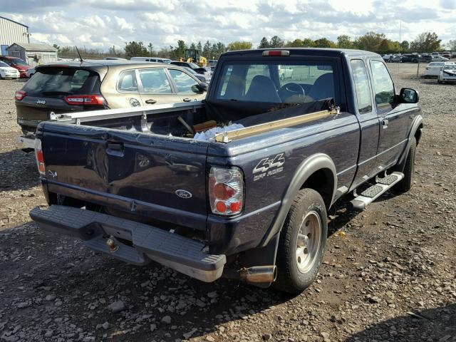 1FTZR15XXYTA21425 - 2000 FORD RANGER SUP BLUE photo 4