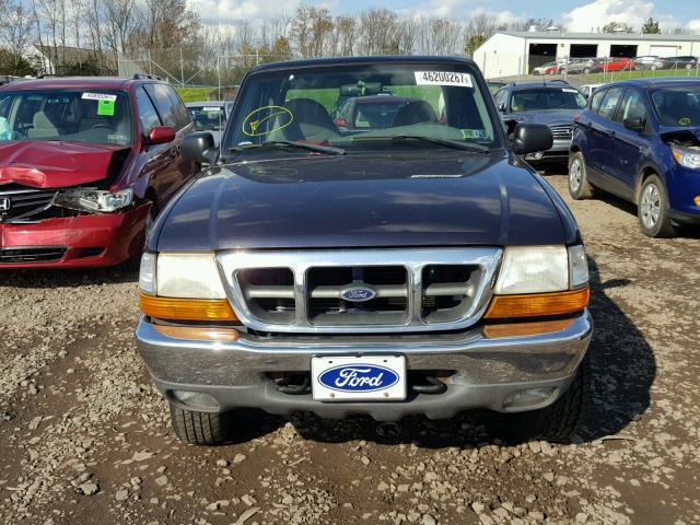 1FTZR15XXYTA21425 - 2000 FORD RANGER SUP BLUE photo 9