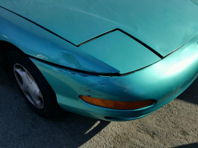 1ZVCT20A3P5132768 - 1993 FORD PROBE BASE TEAL photo 9