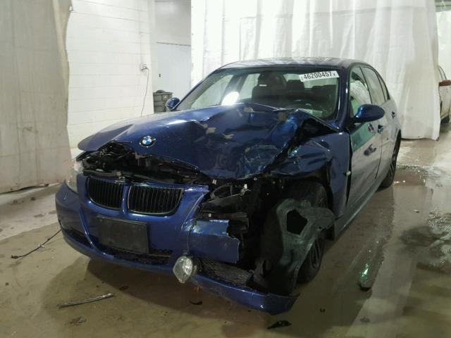 WBAVC73597KP31292 - 2007 BMW 328 XI SUL BLUE photo 2