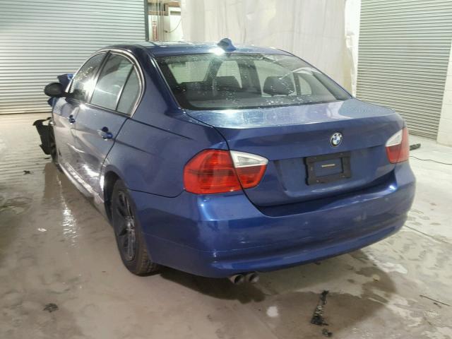 WBAVC73597KP31292 - 2007 BMW 328 XI SUL BLUE photo 3