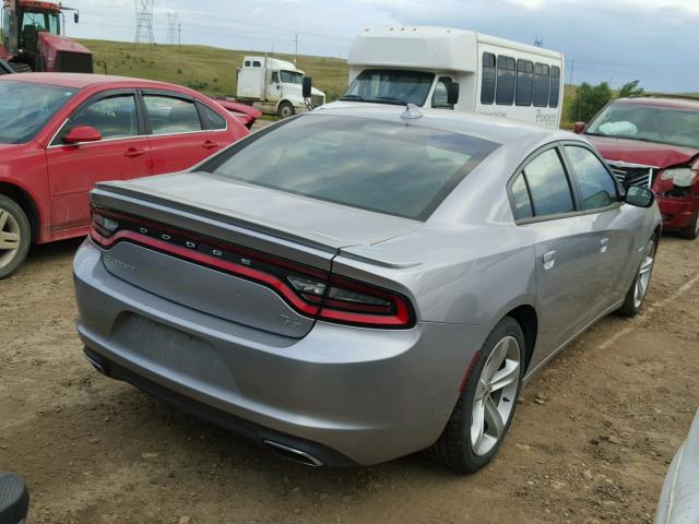 2C3CDXCT3HH563443 - 2017 DODGE CHARGER R/ GRAY photo 4