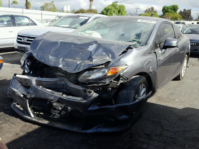 2HGFG3B86CH508761 - 2012 HONDA CIVIC EX GRAY photo 2