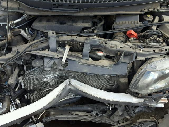 2HGFG3B86CH508761 - 2012 HONDA CIVIC EX GRAY photo 7