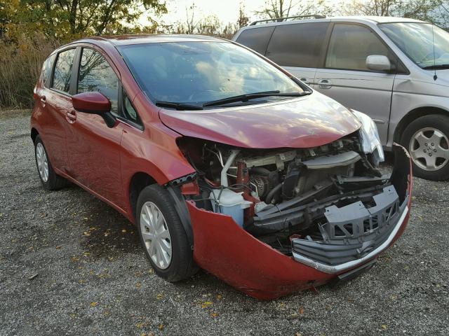 3N1CE2CP6FL417558 - 2015 NISSAN VERSA NOTE RED photo 1