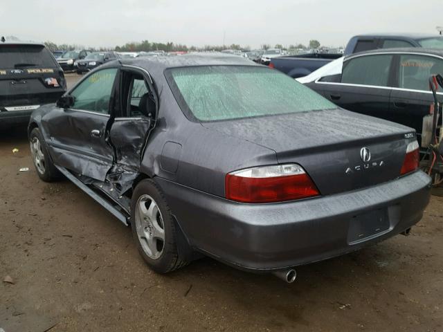 19UUA56613A033662 - 2003 ACURA 3.2TL GRAY photo 3