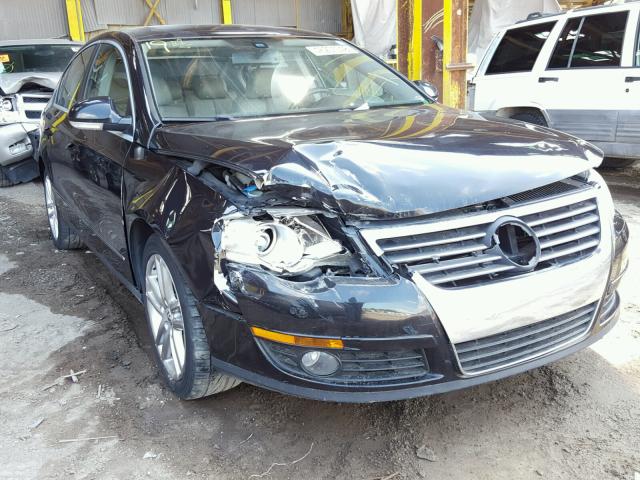 WVWEK73C48P055150 - 2008 VOLKSWAGEN PASSAT LUX BLACK photo 1