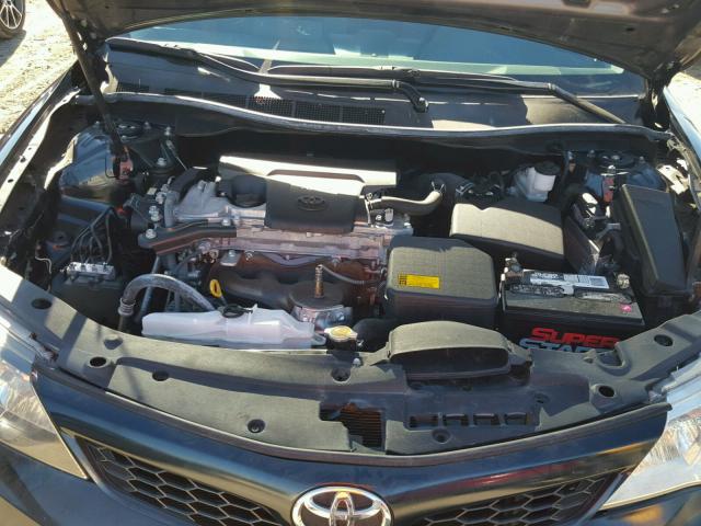 4T4BF1FK5CR170309 - 2012 TOYOTA CAMRY BASE TURQUOISE photo 7