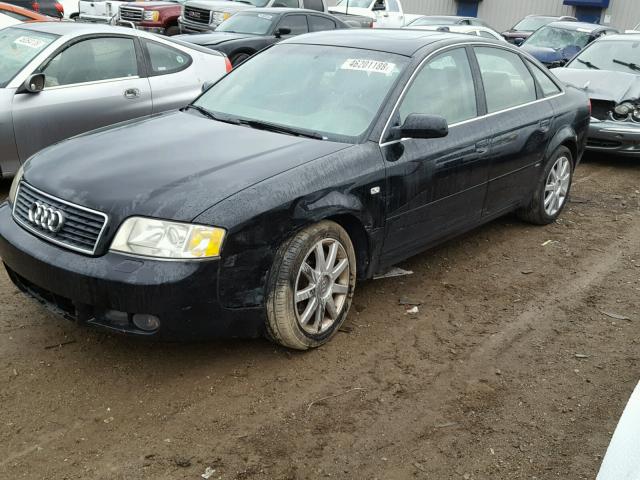 WAUCD64B44N097614 - 2004 AUDI A6 S-LINE BLACK photo 2