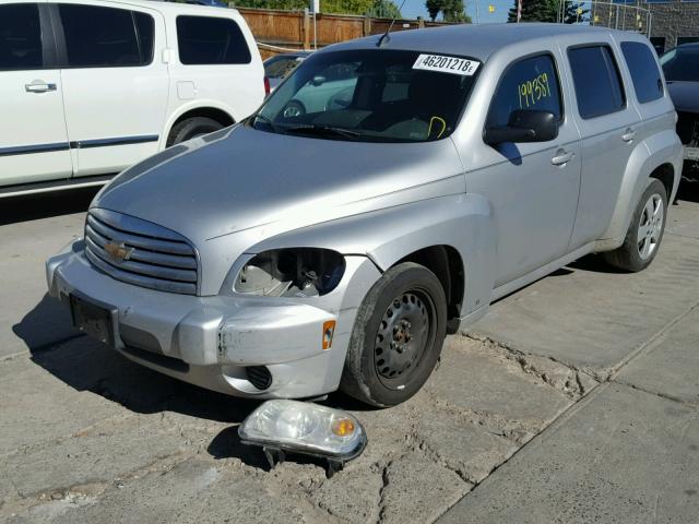 3GNBAADB3AS508598 - 2010 CHEVROLET HHR LS Plata foto 2