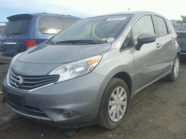 3N1CE2CP5FL427692 - 2015 NISSAN VERSA NOTE SILVER photo 2