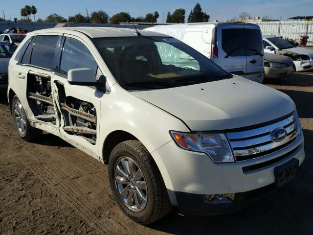 2FMDK38C58BA36462 - 2008 FORD EDGE SEL WHITE photo 1