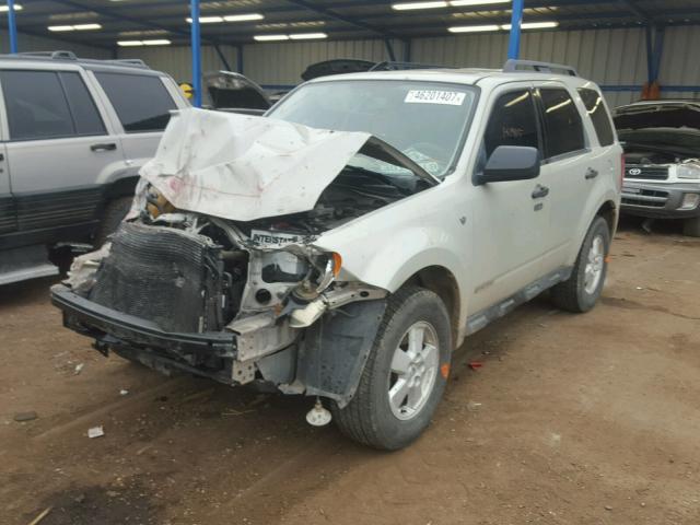 1FMCU93108KA12736 - 2008 FORD ESCAPE XLT BEIGE photo 2