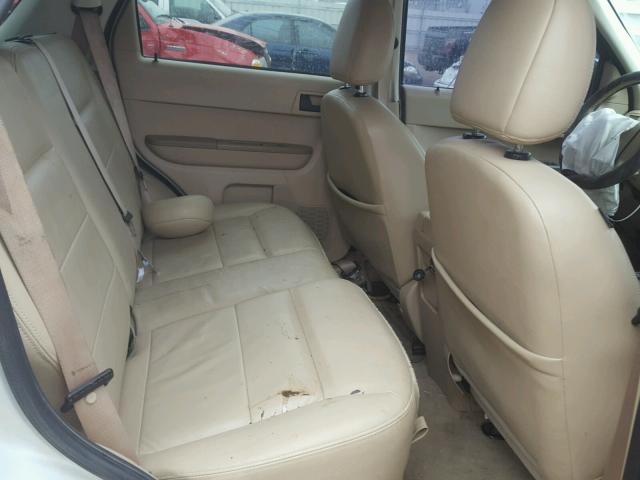 1FMCU93108KA12736 - 2008 FORD ESCAPE XLT BEIGE photo 6