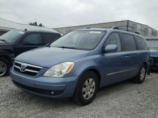 KNDMC233576030953 - 2007 HYUNDAI ENTOURAGE BLUE photo 2