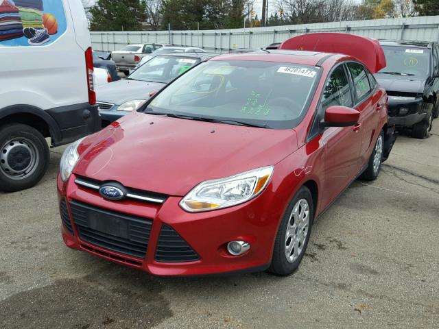 1FAHP3F29CL248751 - 2012 FORD FOCUS SE RED photo 2