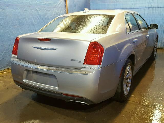 2C3CCAEG0GH306240 - 2016 CHRYSLER 300C GRAY photo 4