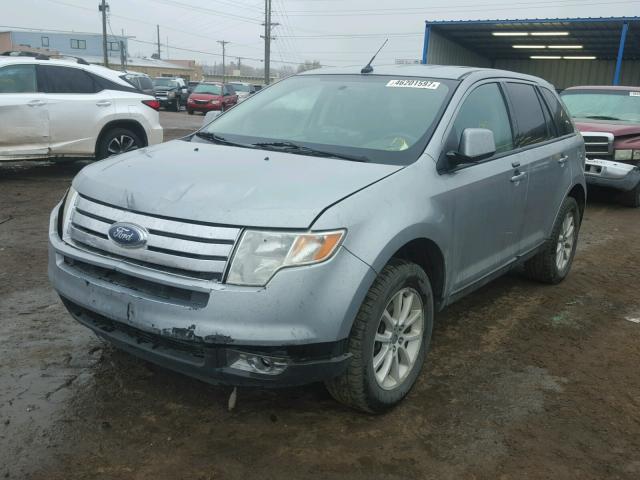 2FMDK48C67BA71046 - 2007 FORD EDGE SEL GRAY photo 2