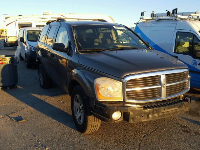 1D8HD48K04F100771 - 2004 DODGE DURANGO SL GRAY photo 1