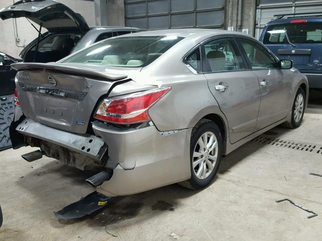 1N4AL3AP1EN382144 - 2014 NISSAN ALTIMA GOLD photo 4