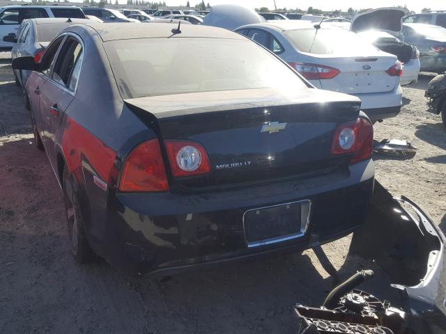 1G1ZC5E13BF206029 - 2011 CHEVROLET MALIBU 1LT BLACK photo 3