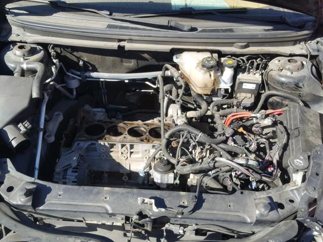 1G1ZC5E13BF206029 - 2011 CHEVROLET MALIBU 1LT BLACK photo 7