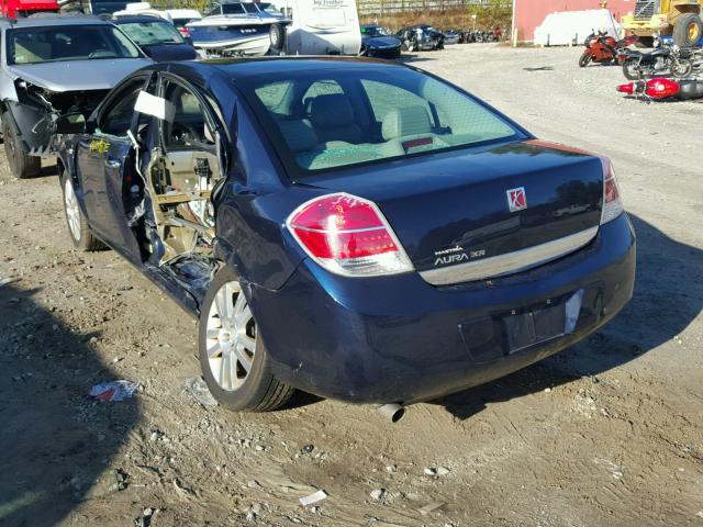 1G8ZV57B59F129465 - 2009 SATURN AURA XR BLUE photo 3