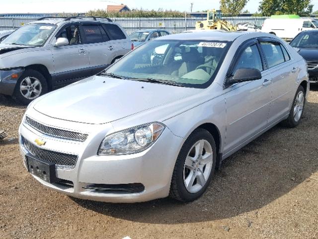1G1ZB5E05CF190055 - 2012 CHEVROLET MALIBU LS Gümüş foto 2