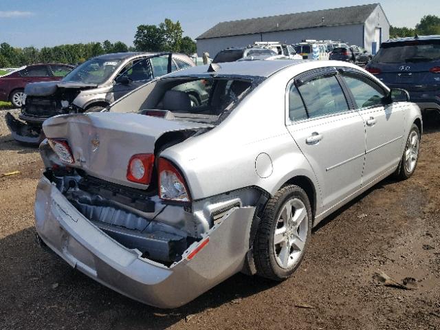 1G1ZB5E05CF190055 - 2012 CHEVROLET MALIBU LS Gümüş foto 4