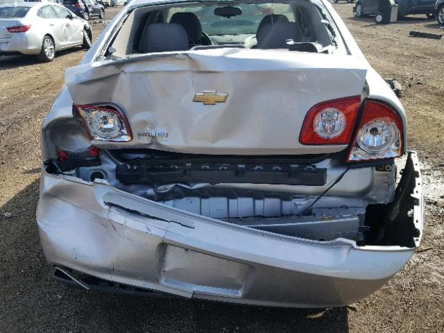 1G1ZB5E05CF190055 - 2012 CHEVROLET MALIBU LS Gümüş foto 9